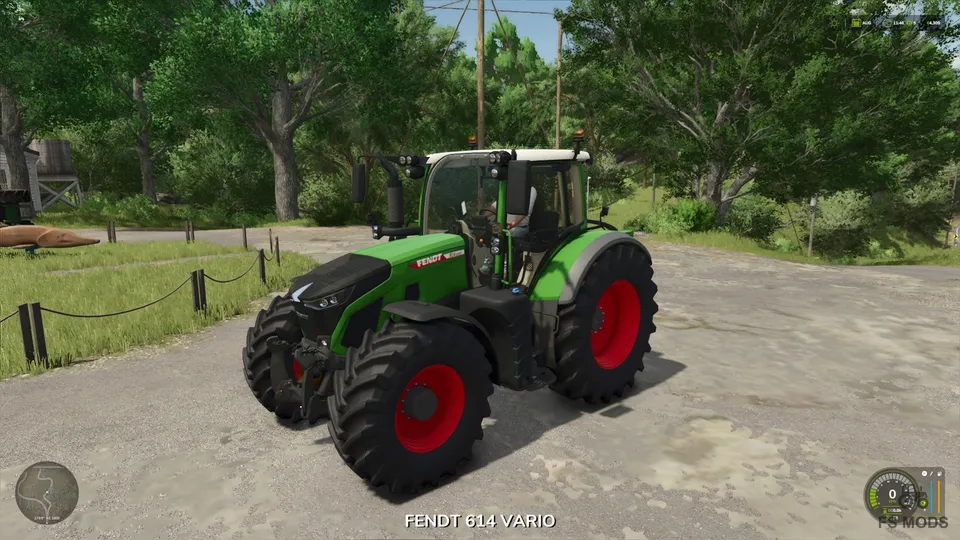 Трактор Fendt 600 Vario Gen7 Series v1.0