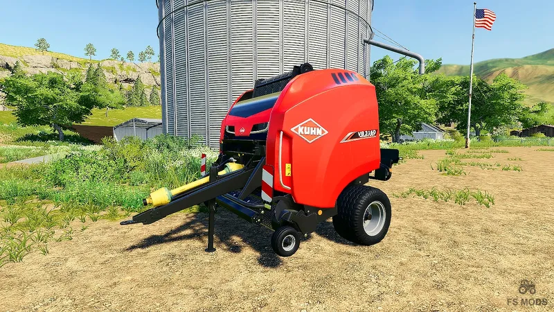 Пресс-подборщик рулонный Kuhn VB3160 v 1.0