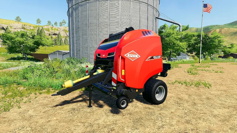 Пресс-подборщик рулонный Kuhn VB3160 v 1.0