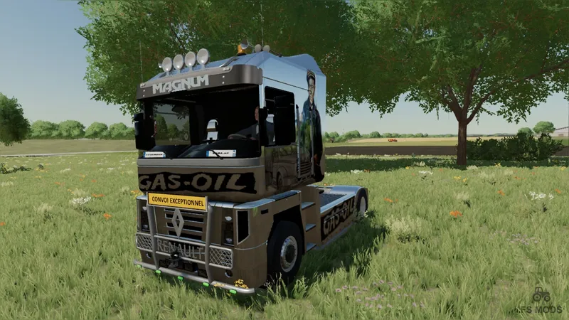 Грузовик Renault Magnum 390 Gas-oil Edition v 1.0