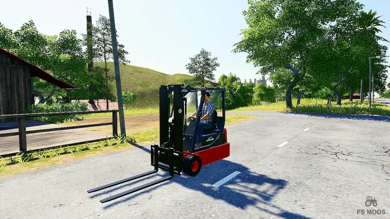 Погрузчик Linde E14-335 v 1.0.1.0