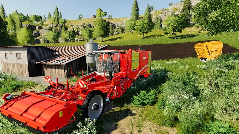 Комбайн Grimme Varitron 470 Platinum Terra Trac v 1.0