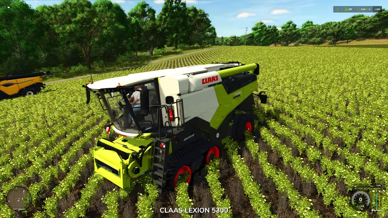 Зерноуборочный комбайн CLAAS LEXION 8000-5000 V1.0