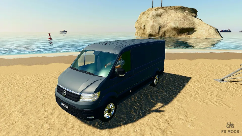 Автомобиль Volkswagen Crafter 2017 v 1.0