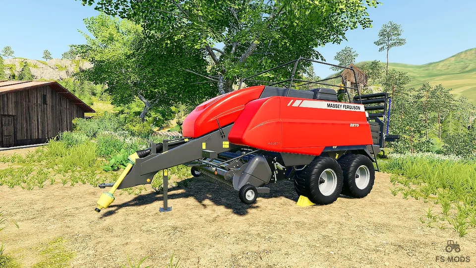 Пресс-подборщик Massey Ferguson 2270 US Edition v 1.0