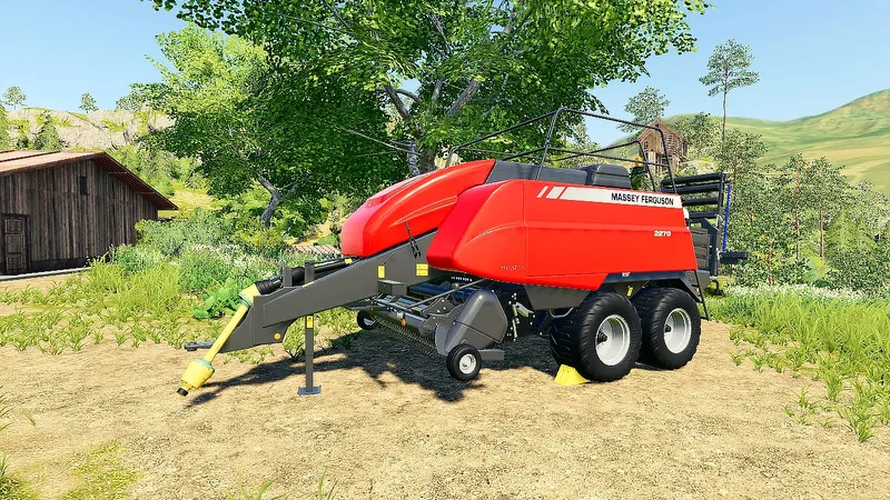 Пресс-подборщик Massey Ferguson 2270 US Edition v 1.0