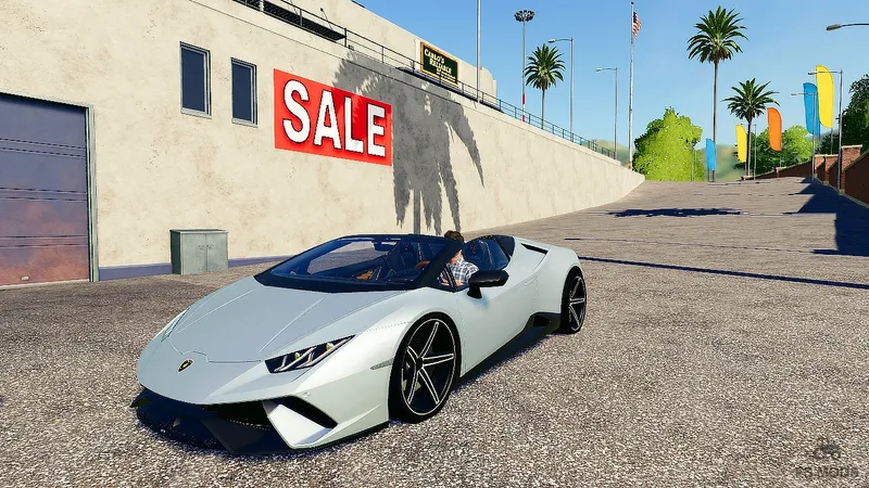 Автомобиль Lamborghini Huracan Spyder v 1.0