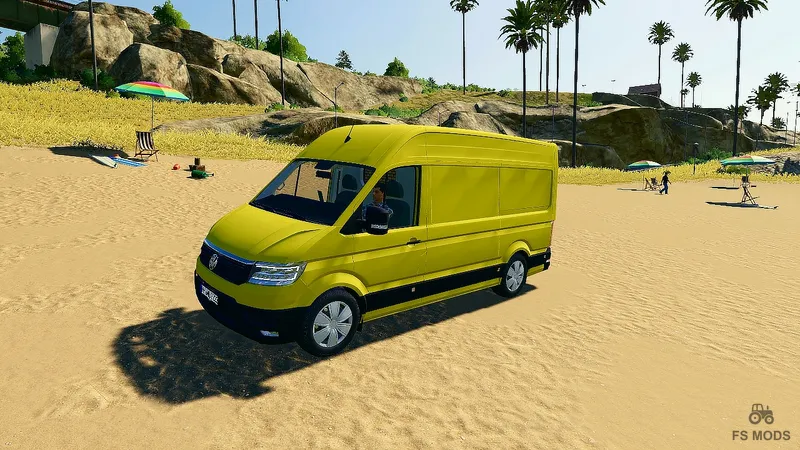 Автомобиль 2017 Volkswagen Crafter BF3 v 1.0
