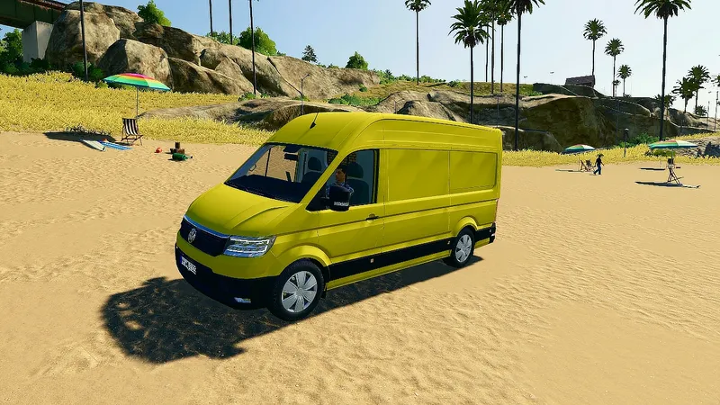 Автомобиль 2017 Volkswagen Crafter BF3 v 1.0