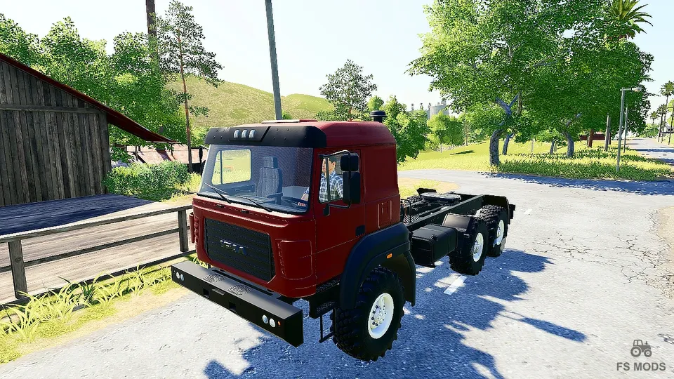 Грузовик Урал 6370K Tiagath v 1.0