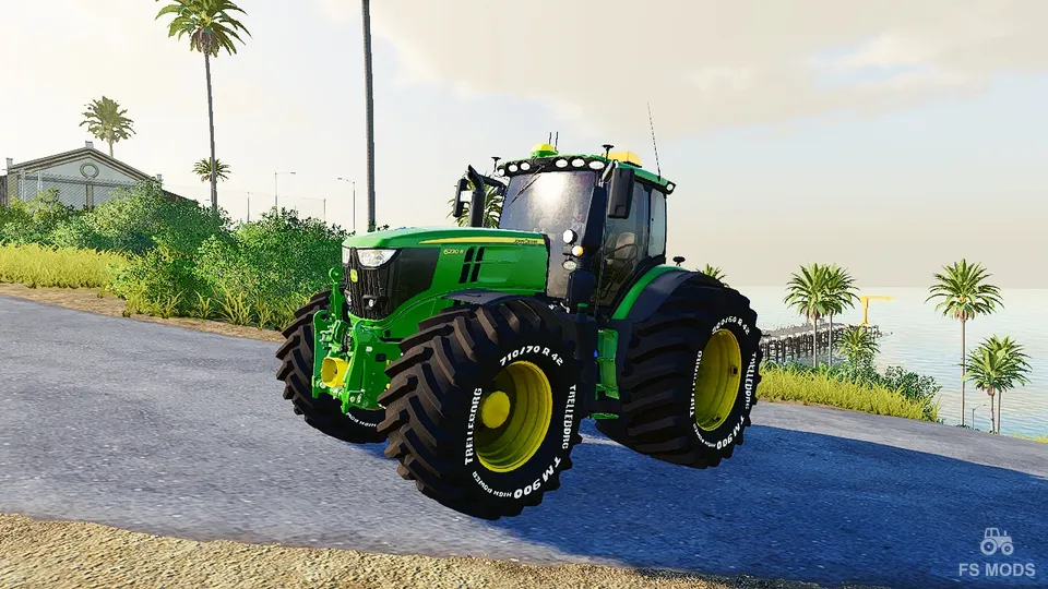 Трактор John Deere 6R v 1.0