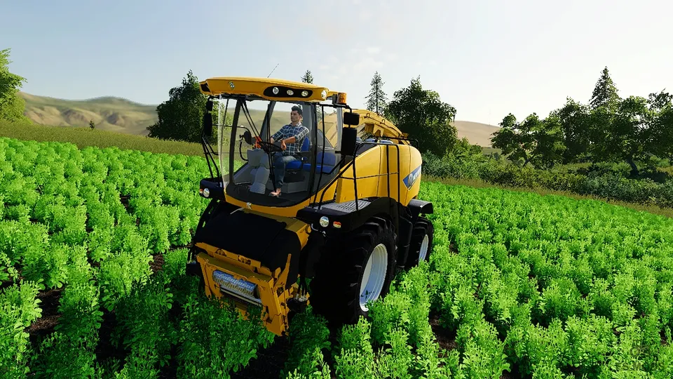 Комбайн New Holland FR 450/850 v 1.0