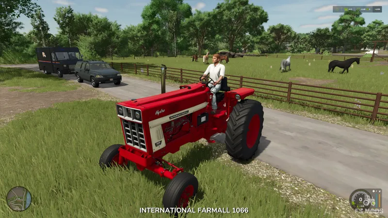 Трактор International Farmall 1066 V1.0 by Ministox Mat, GIANTS Software