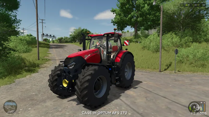 Трактор Case IH Optum AFS + Steyr Terrus CVT + New Holland T7 HD v1.4.7 by fjf