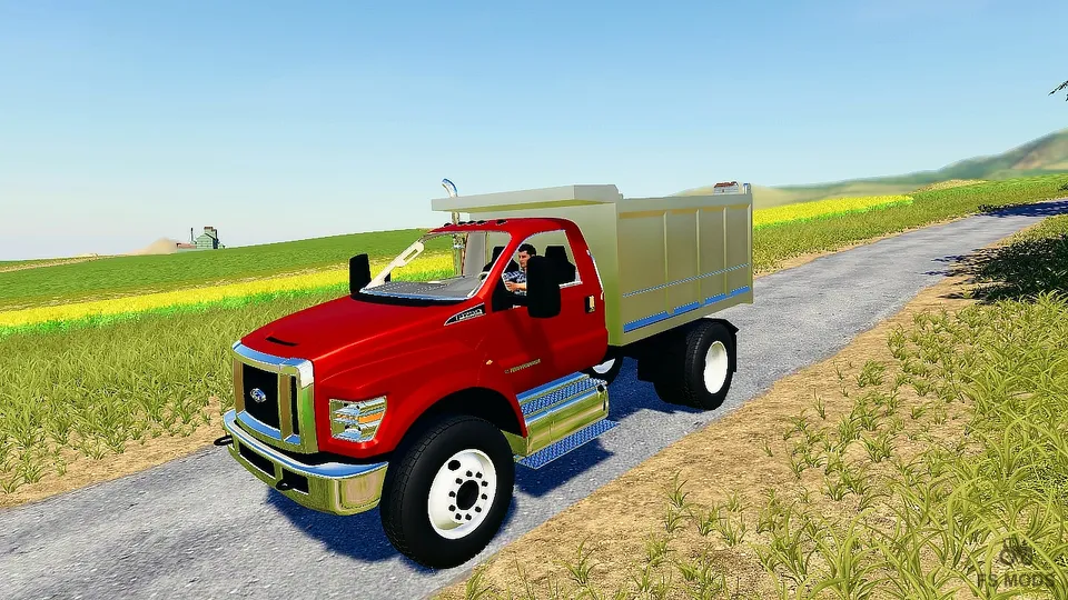 Грузовик Ford F750 Dump Truck v 1.0