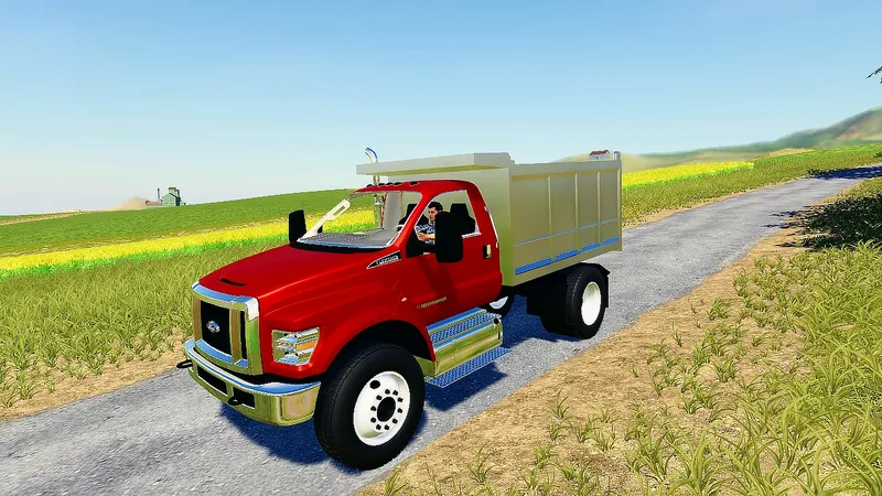 Грузовик Ford F750 Dump Truck v 1.0
