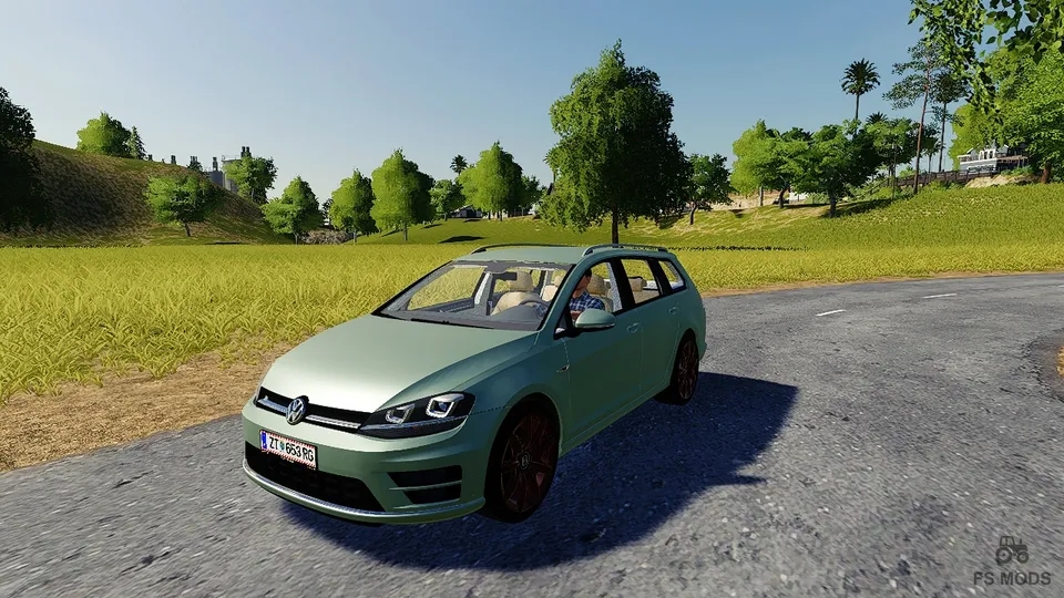 Автомобиль Volkswagen Golf R Variant v 1.0