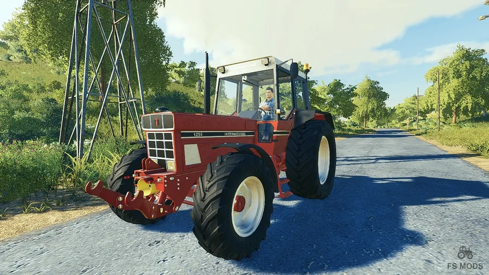Трактор International 1255/1455 v 1.0