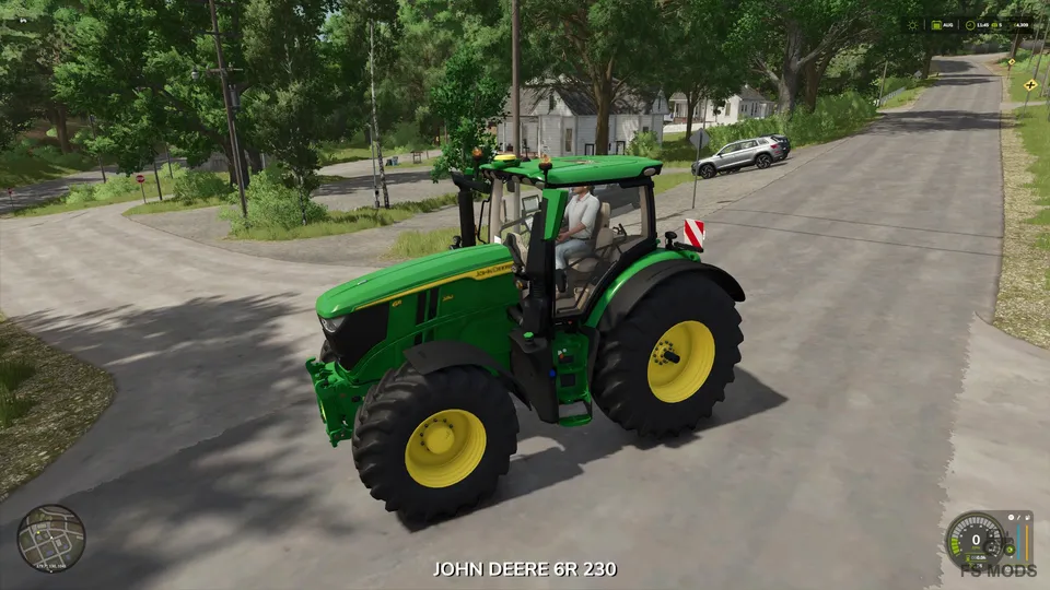 Трактор John Deere 6R v1.0