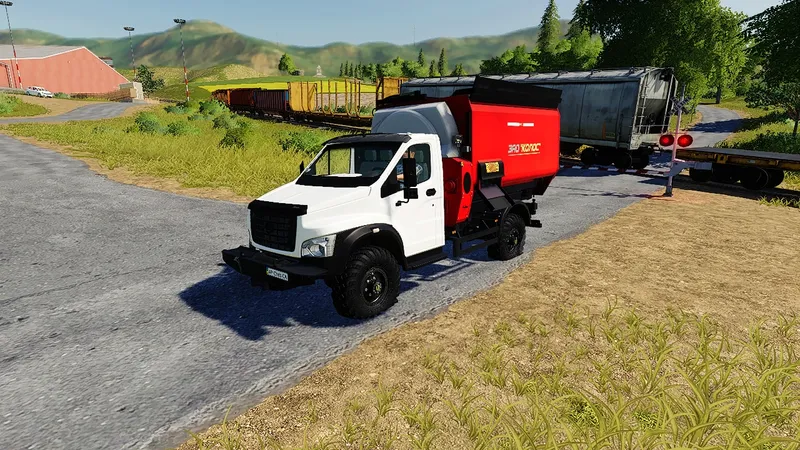 Грузовик ГАЗ Next Feed Mixer Truck v 1.1