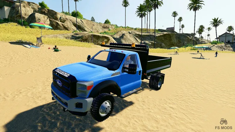 Автомобиль Ford F550 (самосвал) v 1.0