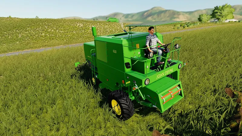 Комбайн John Deere 630 v 1.0