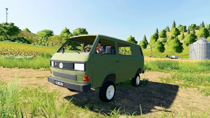 Автомобиль Volkswagen T3 Half Box v 1.0
