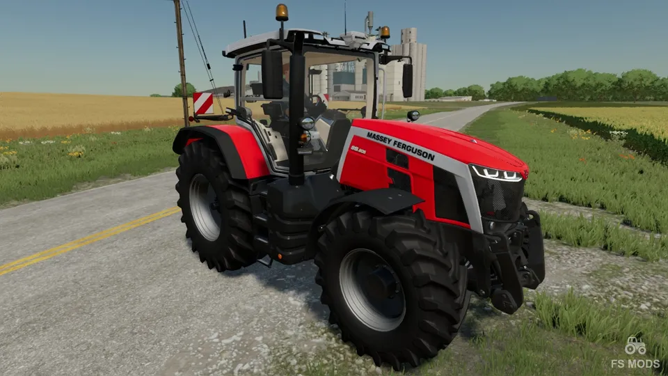 Трактор Massey Ferguson 8S v 1.0