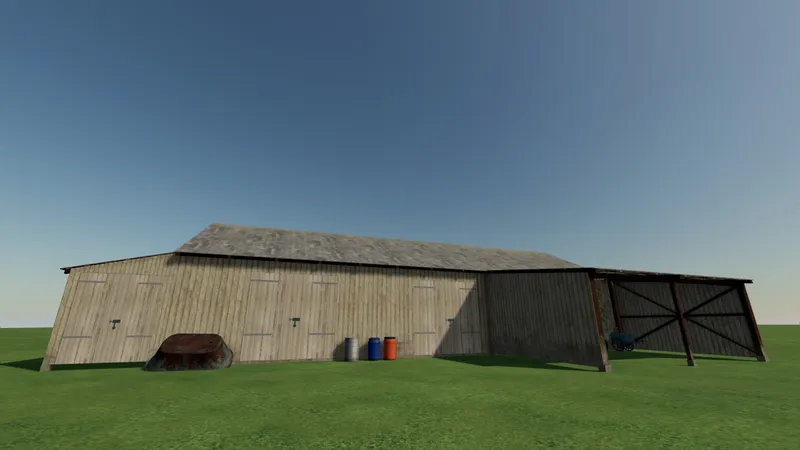 Старый деревянный сарай v 1.1