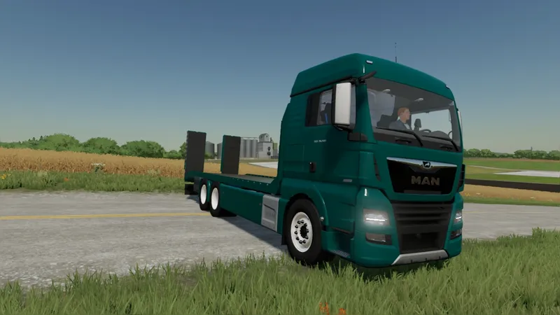 Грузовик MAN TGX Transporter v 1.0