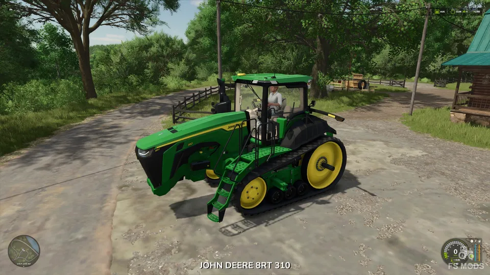 Трактор John Deere 8RT v1.1