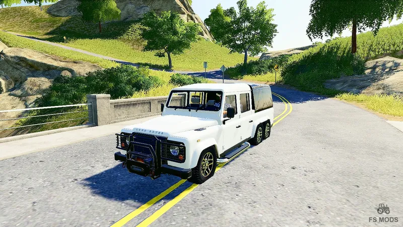 Автомобиль Land Rover Defender 110 6×6 v 1.0