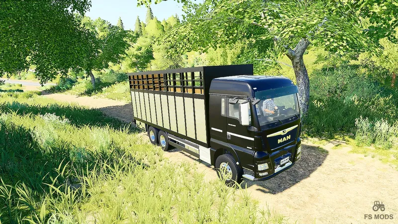 Грузовик MAN Animal Transport Truck v 1.0