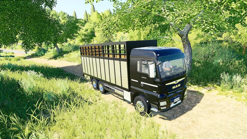 Грузовик MAN Animal Transport Truck v 1.0
