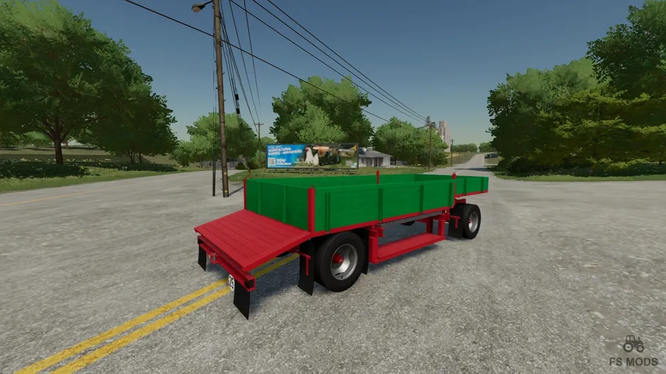 Прицеп Blumhardt Tippable Low Loader v 1.0