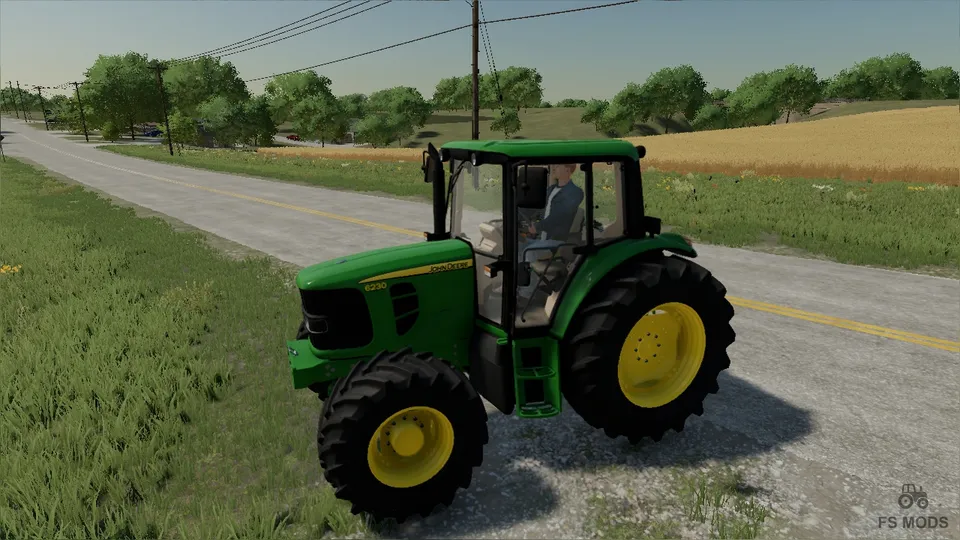 Трактор John Deere 6030 Series 4 Cylinders v 1.0.1.0