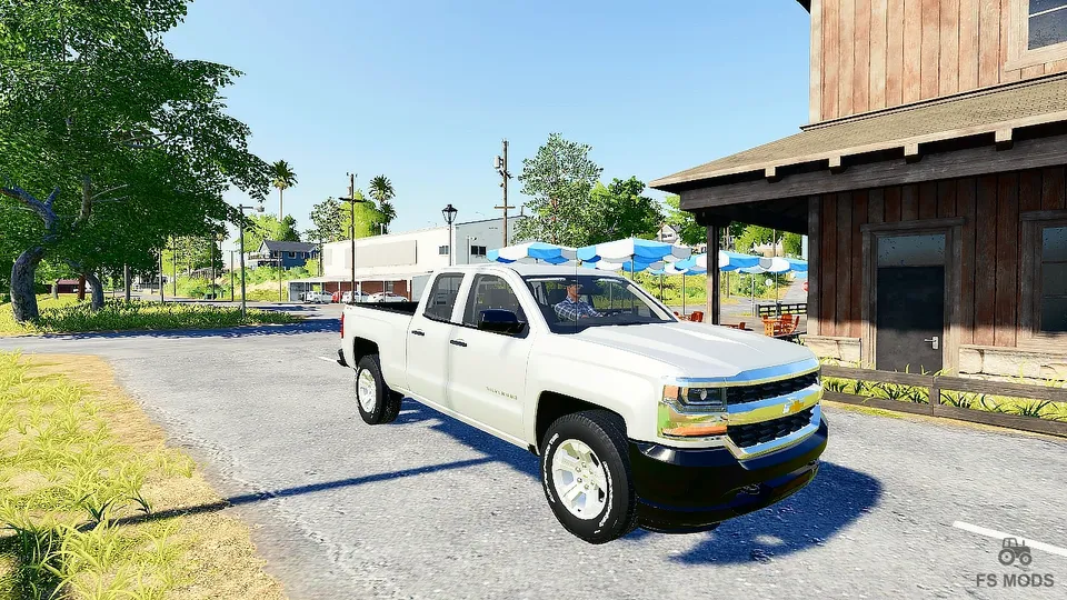Автомобиль 2016 Chevrolet Silverado 1500 v 1.0