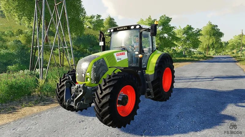 Трактор Claas Axion 800 Series v 2.0