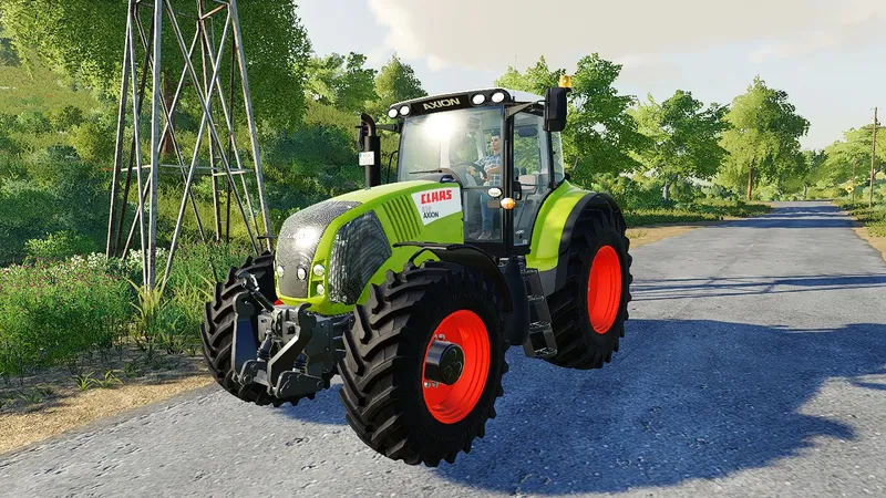 Трактор Claas Axion 800 Series v 2.0