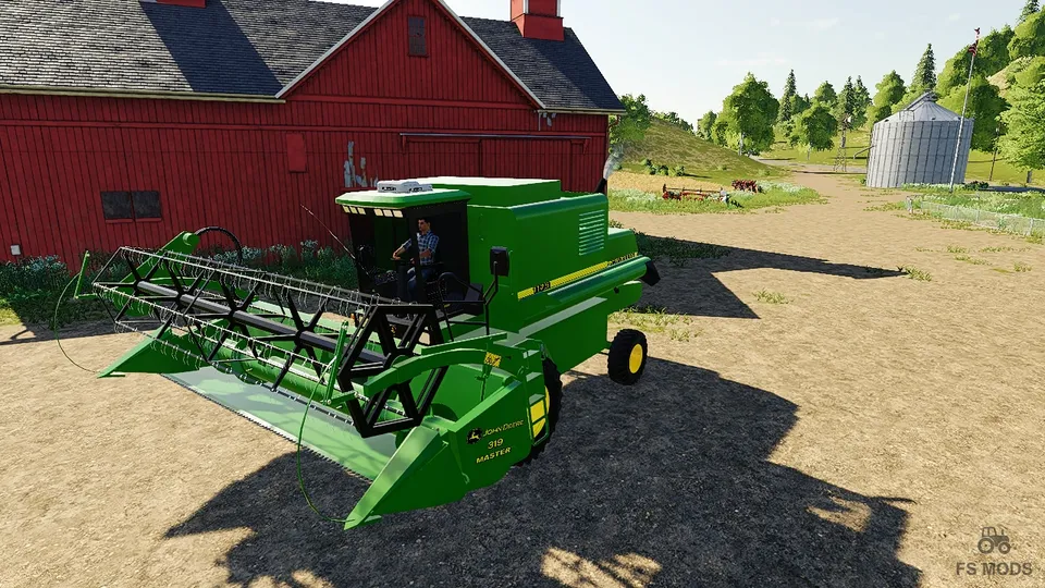 Комбайн John Deere 1175 v 1.0