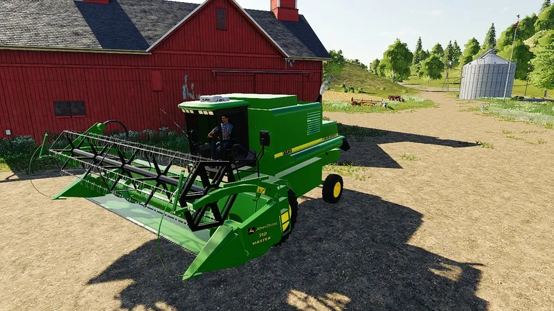 Комбайн John Deere 1175 v 1.0