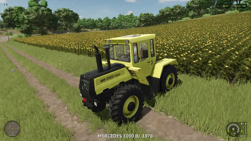 Трактор Mercedes Benz MB Trac 1000 – 1800 V1.1