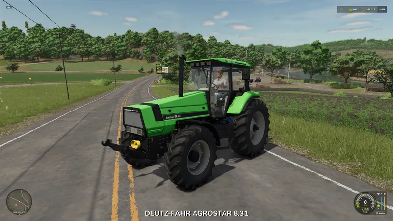 Трактор Deutz Agrostar 831 Umbau v1.0
