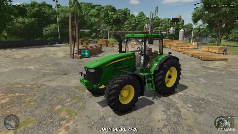 Трактор John Deere 7020 Series v1.0