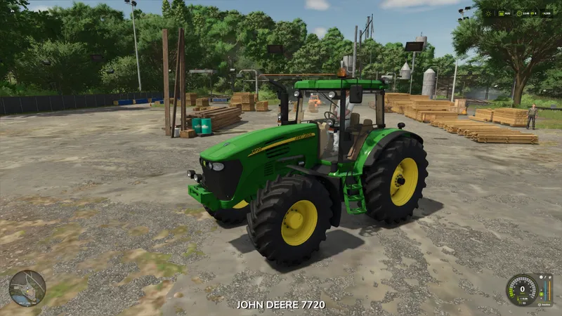 Трактор John Deere 7020 Series v1.0
