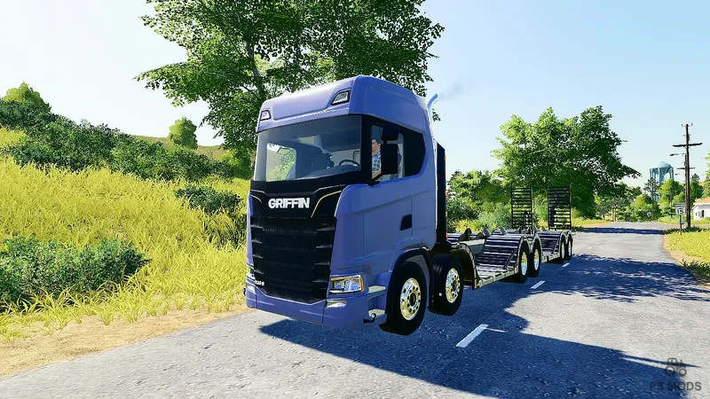 Грузовик Scania NMC Griffin Thunderbuild v 1.0