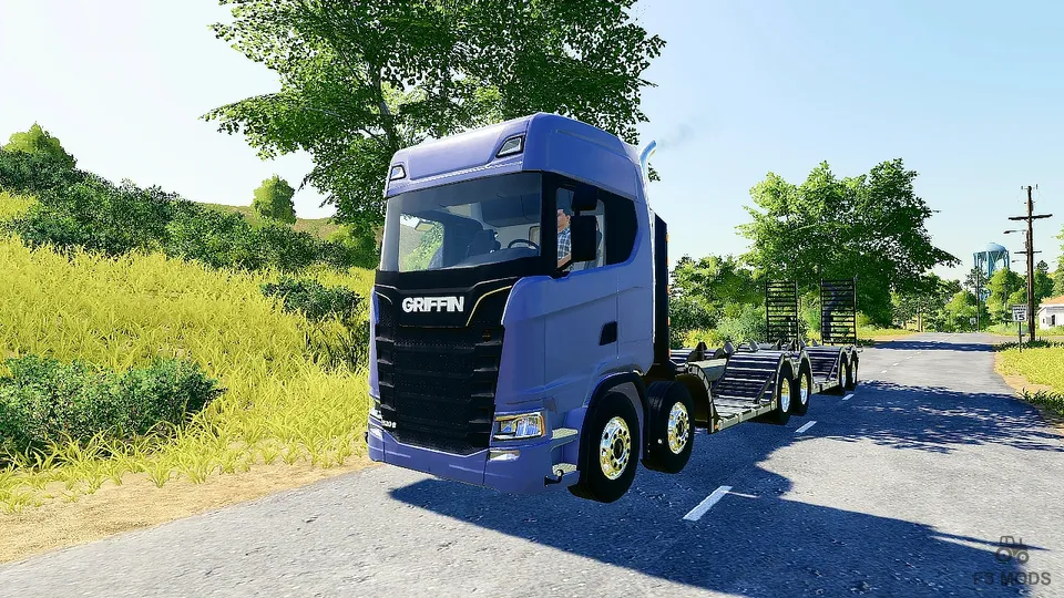 Грузовик Scania NMC Griffin Thunderbuild v 1.0