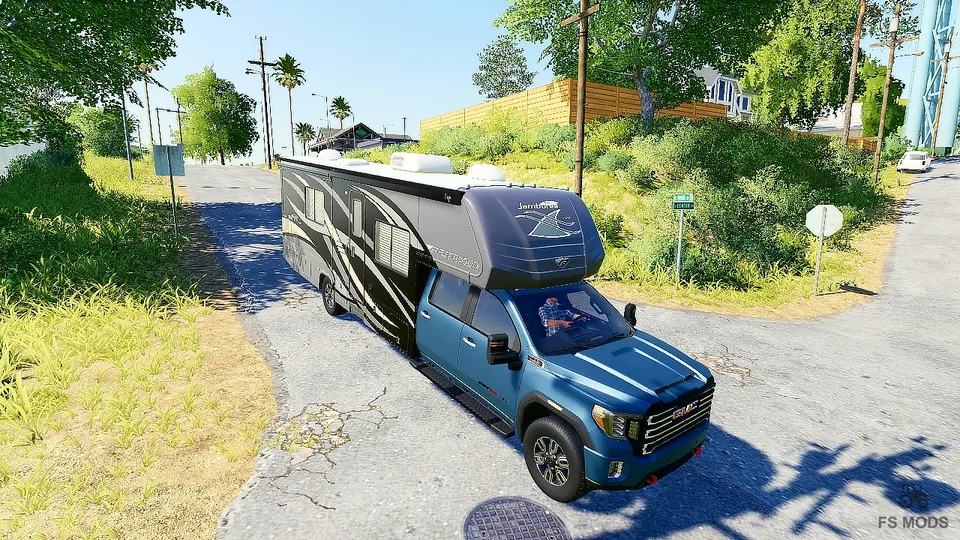 Грузовик 2020 GMC AT4 Camper Edition v 1.0