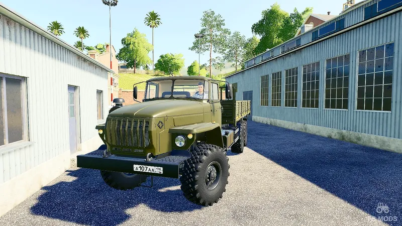 Грузовик Урал 4320/4320-60 Flatbed v 1.0