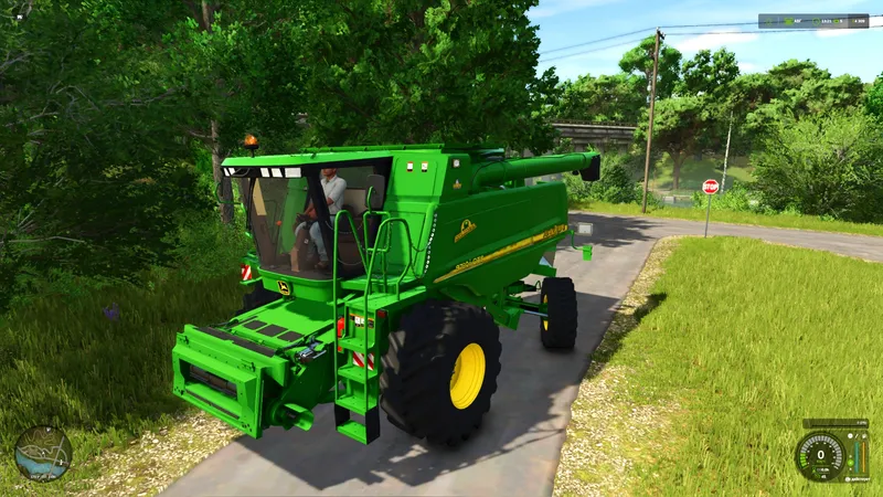 Зерноуборочный комбайн John Deere 9780 CTS v1.0